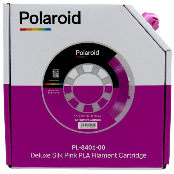 53200_Polaroid_Deluxe_Silk_Pink_PL-8401-00_1,75_mm_250g_Pink_3D_PLA_Filament_Cartridge