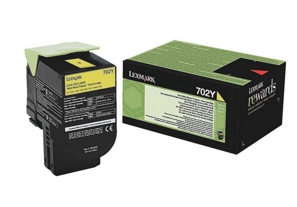 52764_Original_Lexmark_Toner_70C20Y0_gelb_für_CS_310_410_510