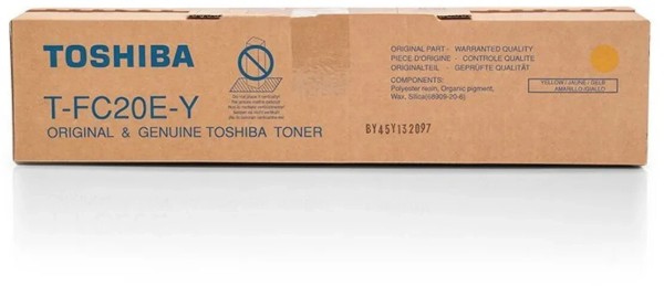 62582_Original_Toshiba_Toner_T-FC20EY_gelb_für_E-Studio_2020_B-Ware