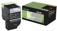 Original Lexmark Toner 702HK 70C2HK0 schwarz für CS 310 410