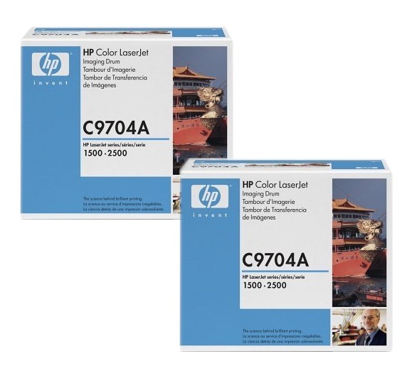 2x Original HP Trommel C9704A für Color Laserjet 1500 1500L 1500LXI 1500N