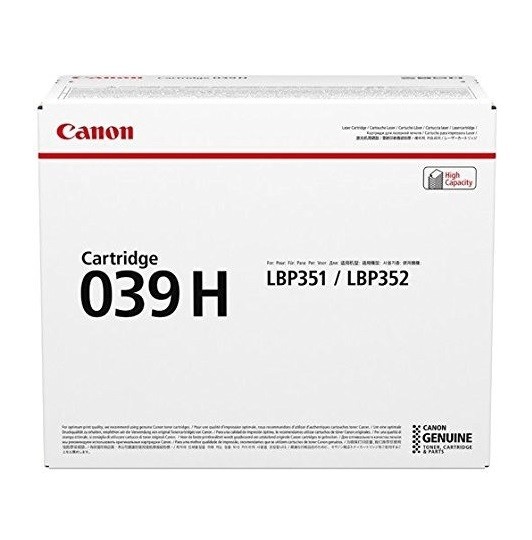 60138_Original_Canon_Toner_039H_288C001_schwarz_für_i-SENSYS_LBP_350_351_352_B-Ware