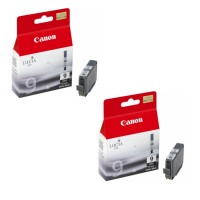 2x Original Canon Tinten Patrone PGI-9 mattschwarz für Pixma 7000 7600 9500