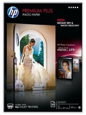 HP Premium Plus Photo Paper (CR675A) - Fotopapier, glänzend - A3 (297 x 420 mm) - 300 g/m2 - 20 Blat