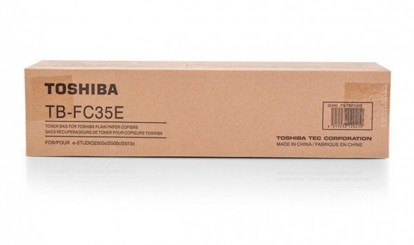 Original Toshiba Resttonerbehälter TB-FC35E für E-Studio 2500 3500 B-Ware