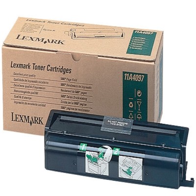 Original Lexmark Toner 11A4097 schwarz für 4046 Optra K 1220