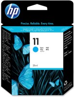 Original HP Tinten Patrone 11 cyan für InkJet 1100 1700 2200 2250 2300 2600 AG