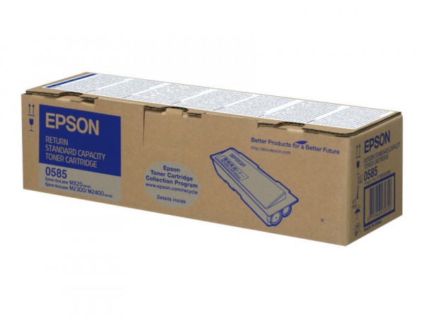 Original Epson Toner C13S050585 schwarz für Aculaser M2300 M2400 B-Ware