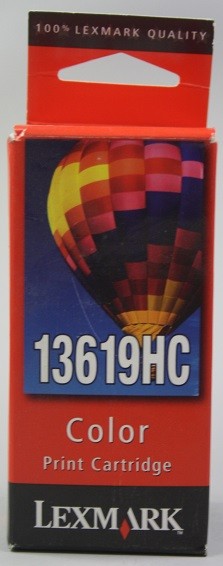 Original Lexmark 13619HC Druckerpatrone 3 farbig für Colorjetprinter 1000 1100 3000