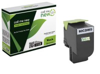 Callmenew Toner kompatibel mit Lexmark Toner 80C2HK0 schwarz für CX 410 510