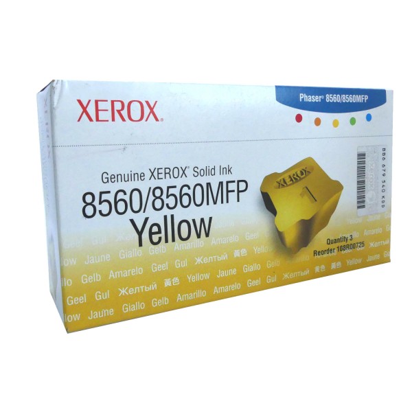 Original Xerox Toner 108R00725 gelb für Phaser 8560