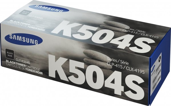 Original SAMSUNG Toner CLT-K504S Schwarz CLP-415 CLX-4195 - neu umverpackt