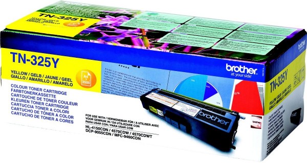 12304_Original_Brother_Toner_TN-325Y_für_DCP_9055_9270_HL_4140_4150_4570