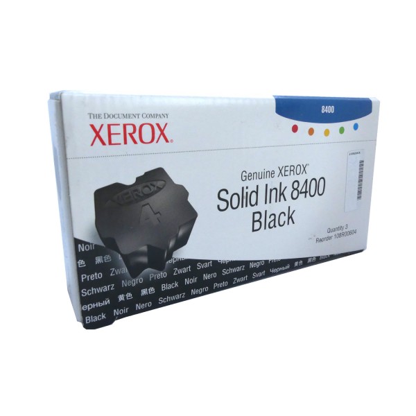 Original Xerox Tinten Patronen 108R00604 schwarz für Phaser 8400