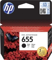 Original HP Tinte Patrone 655 schwarz für DeskJet Ink Advantage 3525 4615 5525 MHD