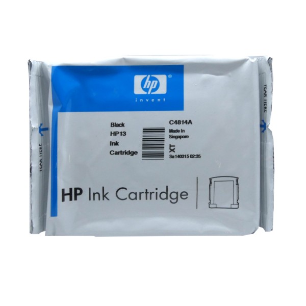 Original HP Tinten Patrone 13 schwarz für Inkjet 1000 Officejet 850 Blister
