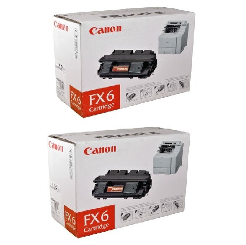 2x Original Canon Toner 1559A003 FX-6 für FAX L1000 LASER CLASS 3170 3175