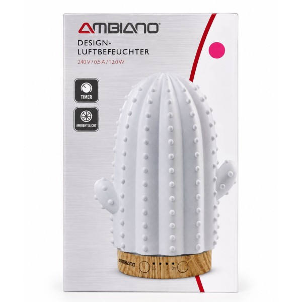 64458_Ambiano_Design-Luftbefeuchter_Kaktus_–_12_W_–_LED-Ambientelicht_–_Timer_–_Aromaöl_geeignet