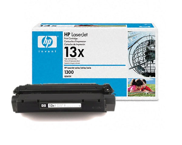 Original HP Toner Q2613X schwarz für Laserjet 1300 N T XI Neutrale Schachtel