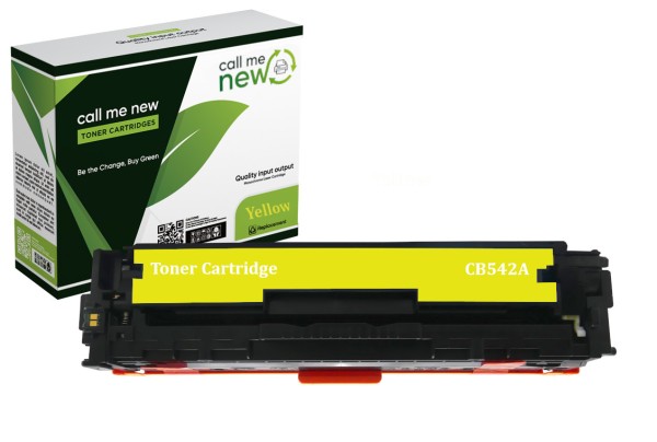 Callmenew Toner CB542A 125A gelb für HP Color LaserJet CM1512 CP1210 CP1513
