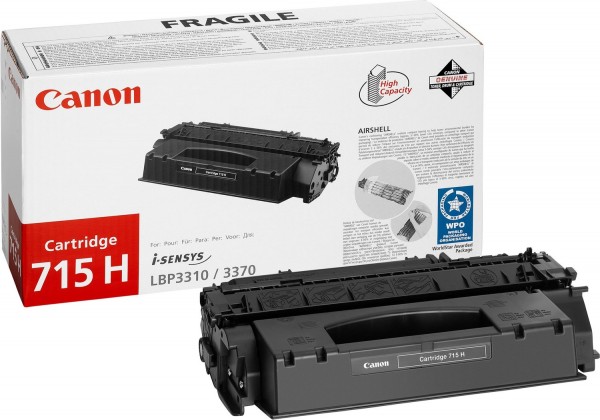 Original Canon Toner 1976B002 CRG 715 H für Lasershot 3370 3310 oV
