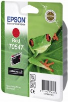 Original Epson Tinten Patrone T0547 rot für Stylus Photo 1800 800