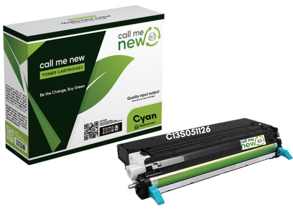 61456_Callmenew_Toner_kompatibel_mit_Epson_Toner_S051126_cyan_für_Aculaser_C_3800