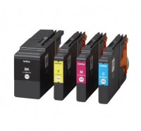 4x Original Brother Tinte Patrone LC-1280XL für MFC-J 5910 6510 6910 Blister