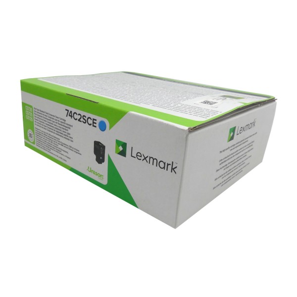 40566_Original_Lexmark_Toner_74C2SCE_cyan_für_CS_720_725_CX_725