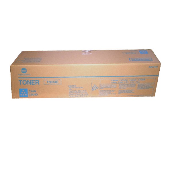 18926_Original_Konica_Minolta_Toner_TN-314C_cyan_für_Bizhub_C_353_B-Ware
