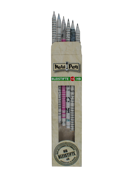 54123_6_Stück_NEW_PEN_Bleistifte_Nachhaltig_handgemacht_Schreibzeug_HB-Graphite