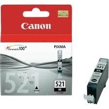 Original Canon Tinten Patron CLI-521 schwarz für Pixma 550 870 3600 4600 4700