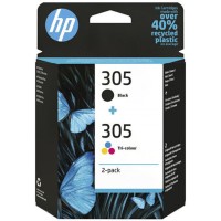 2x Original HP Tinte Patrone 305 für DeskJet 2710 2720 2732 2752 4110 4210 AG