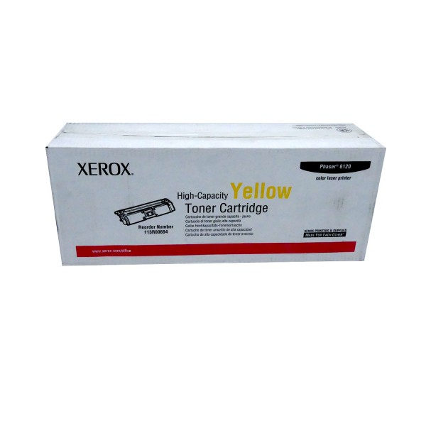 Original Xerox Toner 113R00694 gelb für Phaser 6115 6120