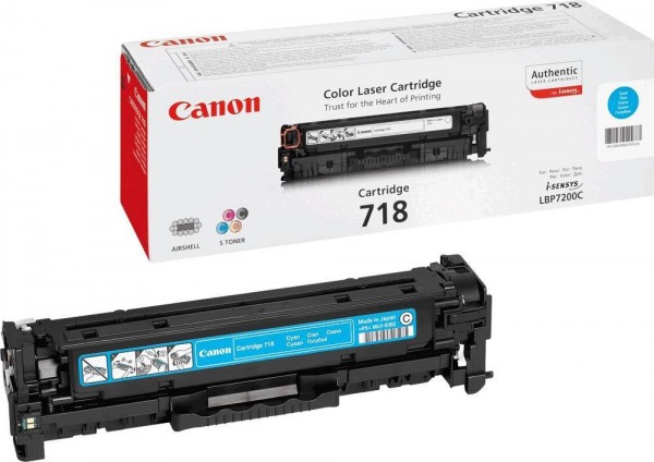 Original Canon Toner 2661B002 CRG-718C I-Sensys MF 8350 8360 oV