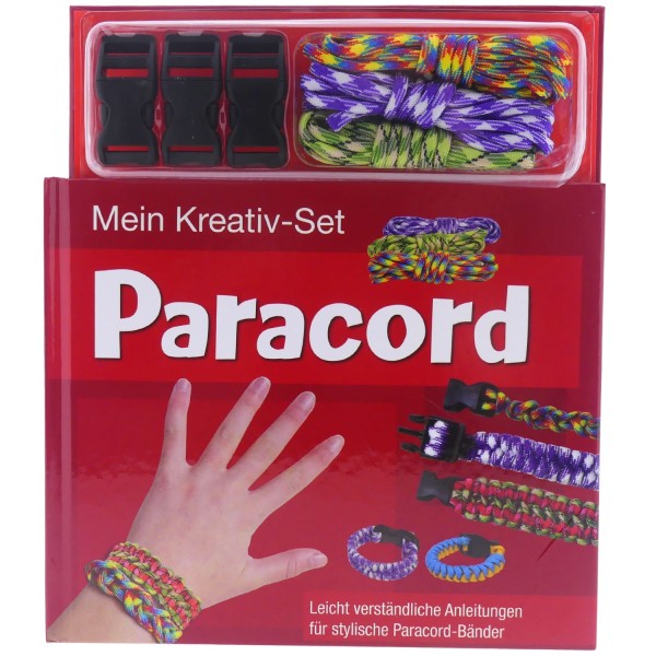 59111_Mein_Kreati-Set_Paracord_Anleitung_für_stylische_Paracord-Bänder_tandem_Verlag_NEU