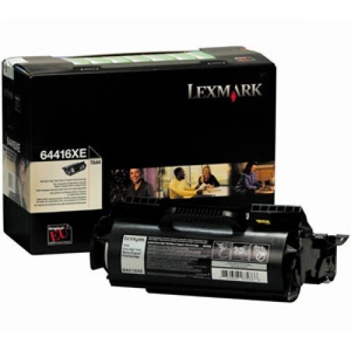Original Lexmark Toner 64416XE schwarz für Optra T 644 oV