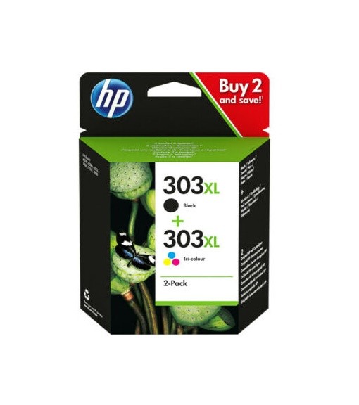 2x Original HP 303 XL Tinte Patrone Photo 6220 6230 6255 7134 MHD