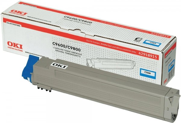 45480_Original_OKI_Toner_42918915_cyan_für_C_9600_9650_9800_9850_B-Ware