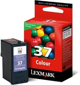 Original Lexmark 37 (018C2140E) Tintendruckkopfpatrone 3 farbig für Lexmark Z 2420 4630