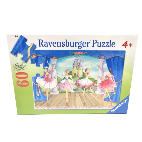 53011_Ravensburger_Puzzle_Fairytale_Ballet_095698_60_Teile_Tänzer_36_x_26_cm_NEU_OVP