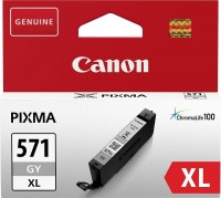 Originale Canon Tintenpatrone CLI-571XL grey (grau) für Pixma MG7700 MG8000 TS9000