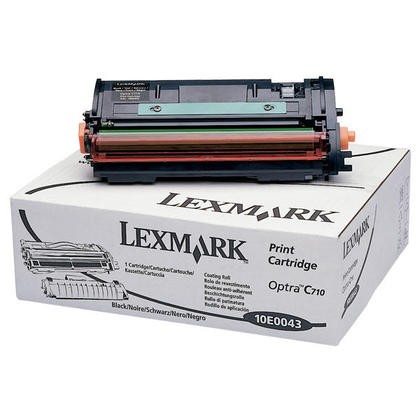 Original Lexmark Toner 10E0043 schwarz für Optra C710 C710dn C710n B-Ware