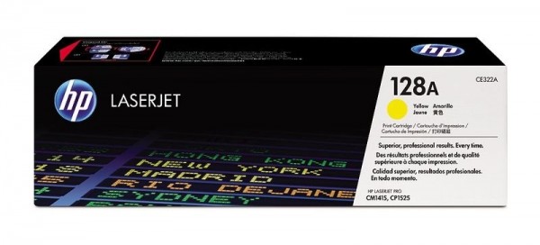 Original HP Toner 128A CE322A gelb für Laserjet Pro CP1525 M1415