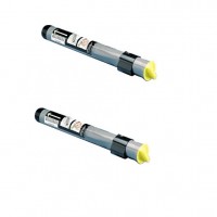 2x Original Epson Toner C13S050148 gelb für Aculaser C4100 B-Ware