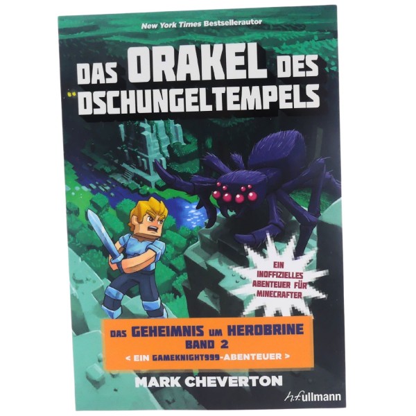 59131_Das_Orakel_des_Dschungeltempels:_Das_Geheimnis_um_Herobrine_(Bd2)__von_Mark_Cheverton_ullmann_kartoniert_Buch_NEU