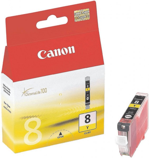 Original Canon Tinten Patrone CLI-8 gelb für Pixma 3300 3500 4200 4500 6600