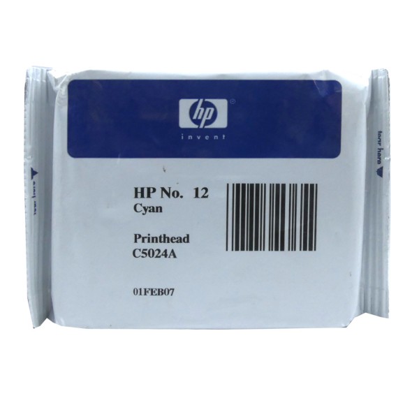 Original HP Tintendruckkopf 12 cyan für Inkjet 3000 Blister