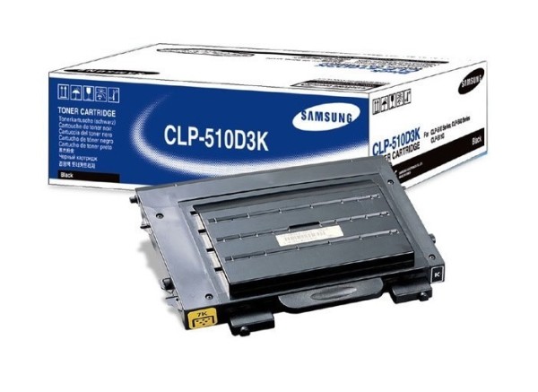 50983_Original_Samsung_Toner_CLP-510D3K/ELS_schwarz_für_CLP-510_B-Ware
