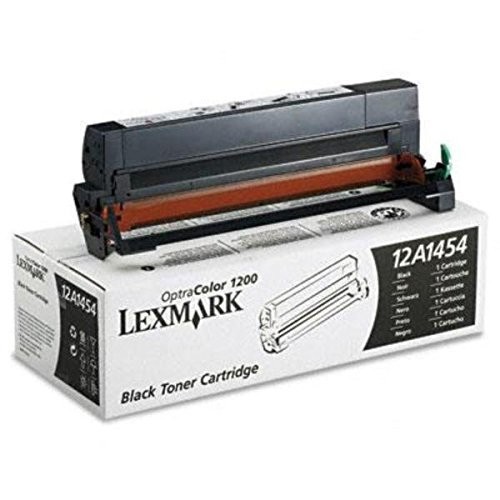 Original Lexmark Toner 12A1454 schwarz für Optra Color 1200